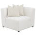 Freddie Upholstered Corner Chair Pearl - Furniture Land (Milwaukee, WI)