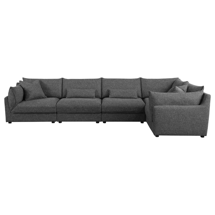Sasha 5 Piece Sectionals - Furniture Land (Milwaukee, WI)