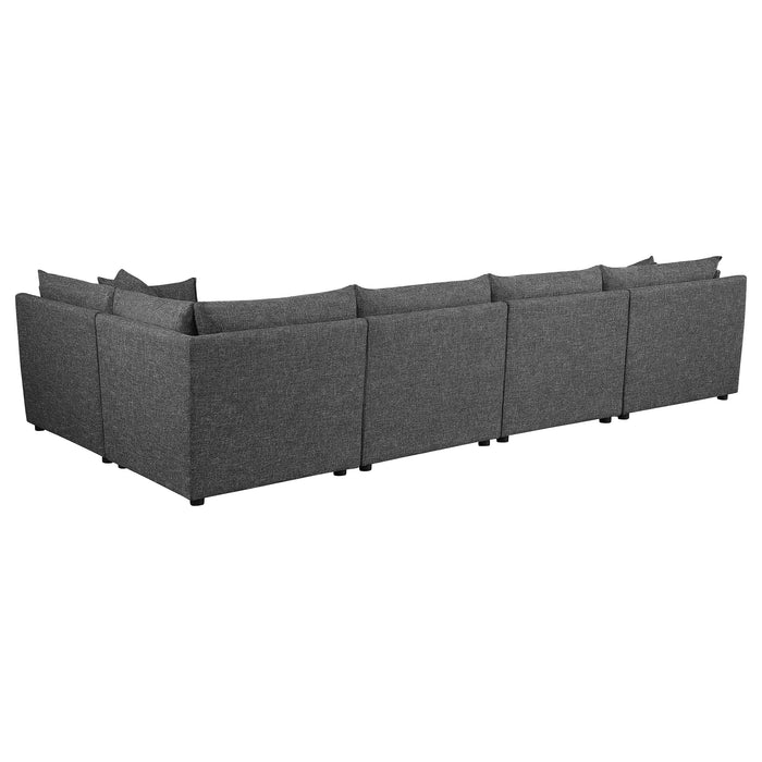 Sasha 5 Piece Sectionals - Furniture Land (Milwaukee, WI)