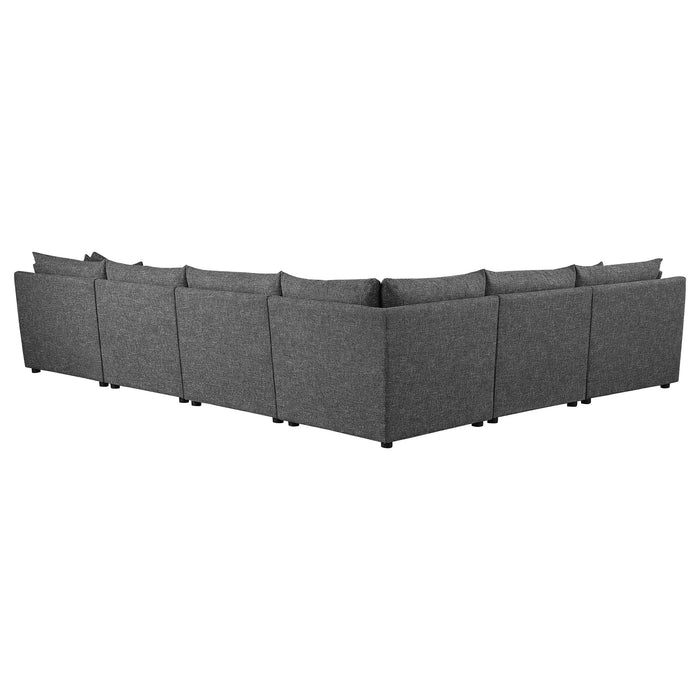 Sasha 6 Piece Sectionals - Furniture Land (Milwaukee, WI)