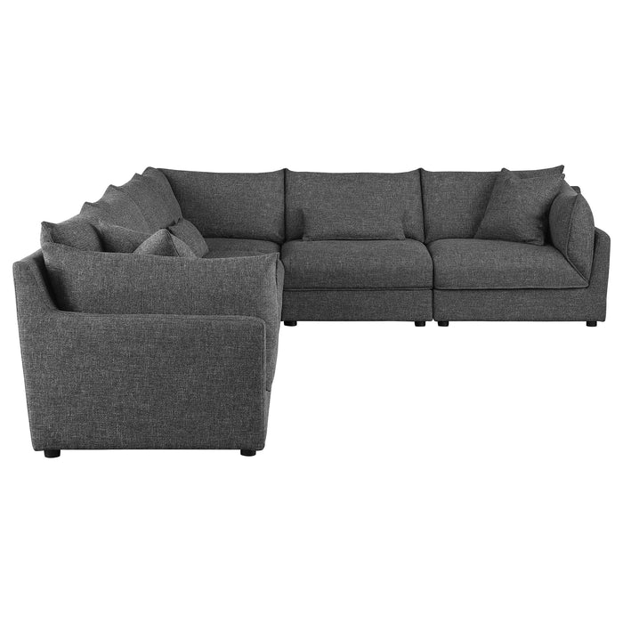 Sasha 6 Piece Sectionals - Furniture Land (Milwaukee, WI)