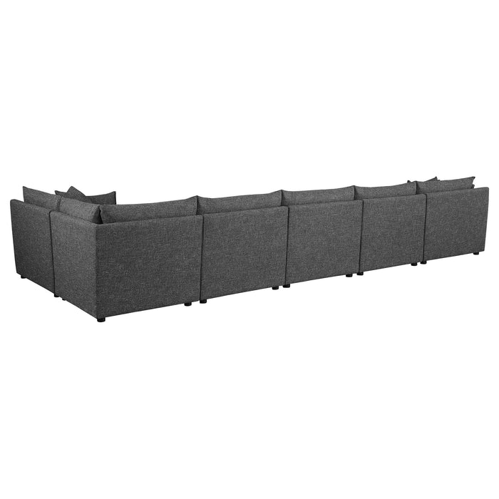 Sasha 6 Piece Sectionals - Furniture Land (Milwaukee, WI)