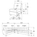 Georgina Modular Sectionals - Furniture Land (Milwaukee, WI)