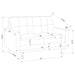 Watsonville Stationary 3 Pc Sets - Furniture Land (Milwaukee, WI)