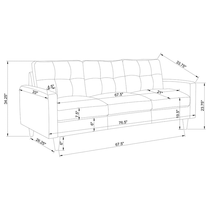 Watsonville Stationary 3 Pc Sets - Furniture Land (Milwaukee, WI)