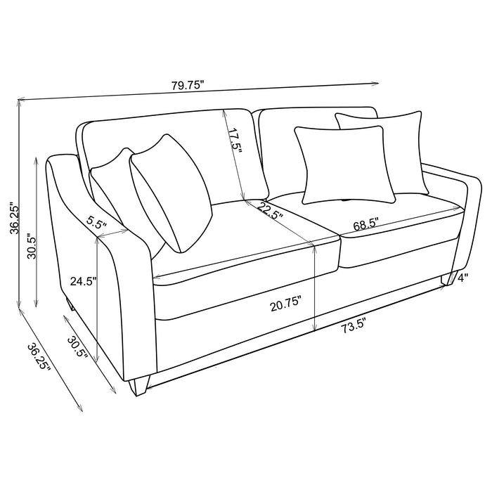 Christine Stationary Sets - Furniture Land (Milwaukee, WI)