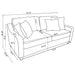 Christine Stationary Sets - Furniture Land (Milwaukee, WI)
