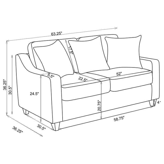 Christine Stationary Sets - Furniture Land (Milwaukee, WI)