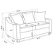 Christine Stationary Sets - Furniture Land (Milwaukee, WI)