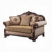 Chateau De Ville Loveseat With 3 Pillows - Furniture Land (Milwaukee, WI)