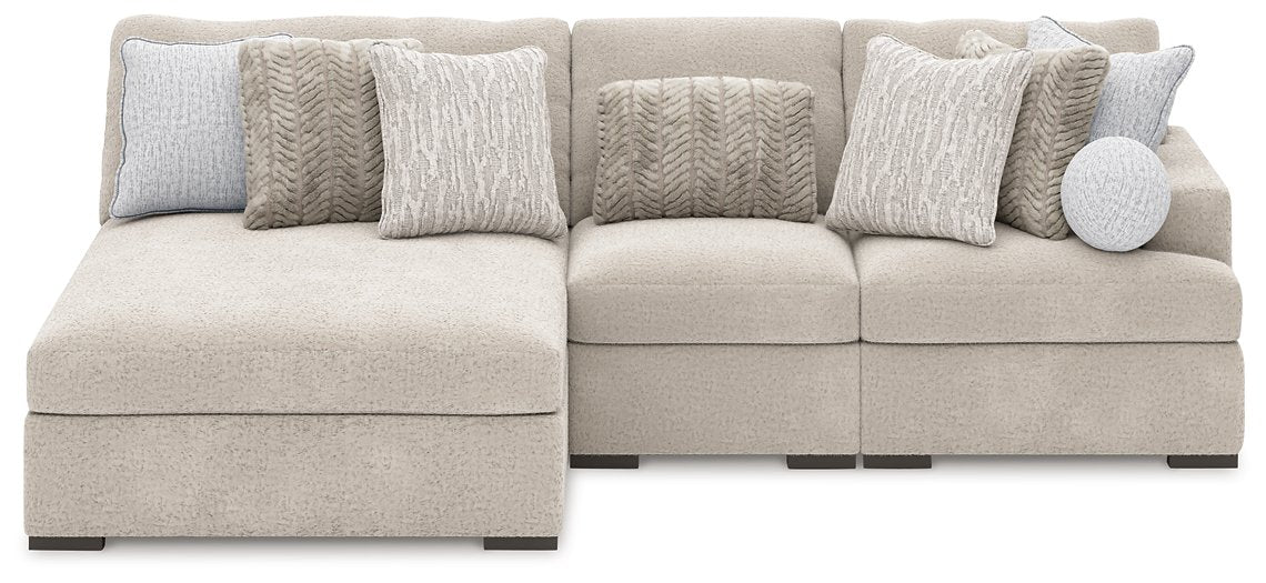 Cuddle Plush Sectional with Chaise - Furniture Land (Milwaukee, WI)