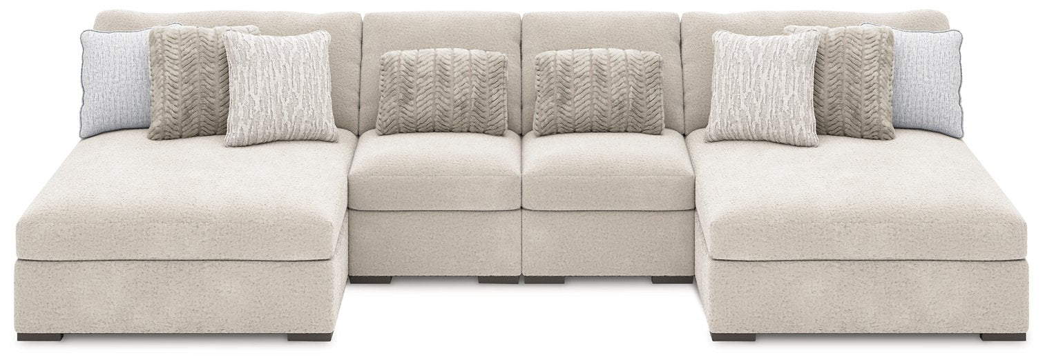 Cuddle Plush Sectional with Chaise - Furniture Land (Milwaukee, WI)
