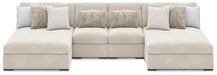 Cuddle Plush Sectional with Chaise - Furniture Land (Milwaukee, WI)