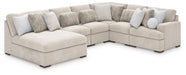 Cuddle Plush Sectional with Chaise - Furniture Land (Milwaukee, WI)