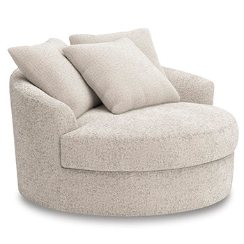 Cuddle Plush Oversized Swivel Accent Chair - Furniture Land (Milwaukee, WI)