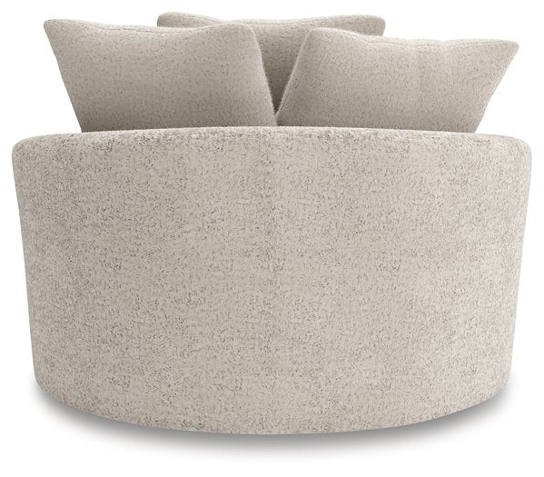Cuddle Plush Oversized Swivel Accent Chair - Furniture Land (Milwaukee, WI)