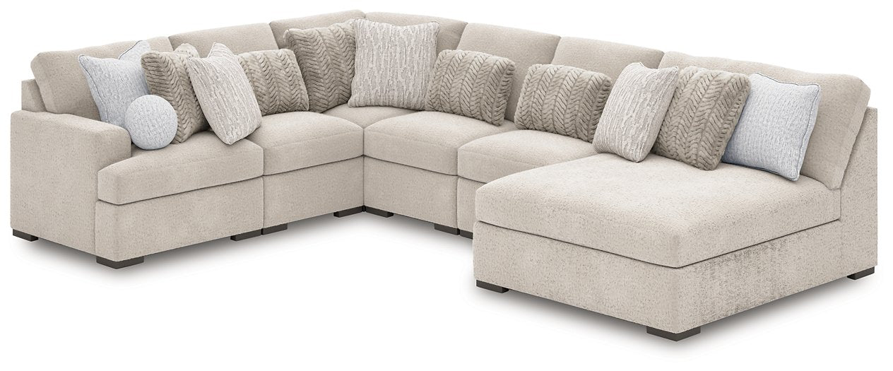 Cuddle Plush Sectional with Chaise - Furniture Land (Milwaukee, WI)