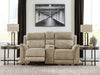 Next-Gen DuraPella Power Reclining Loveseat with Console - Furniture Land (Milwaukee, WI)