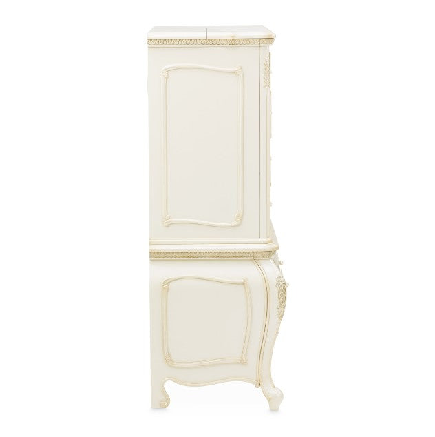 AICO Lavelle 6-Drawer Chest in Classic Pearl - Furniture Land (Milwaukee, WI)