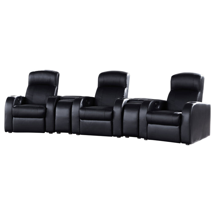 Cyrus Upholstered Home Theater Seating - Furniture Land (Milwaukee, WI)
