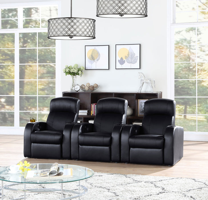 Cyrus Upholstered Home Theater Seating - Furniture Land (Milwaukee, WI)