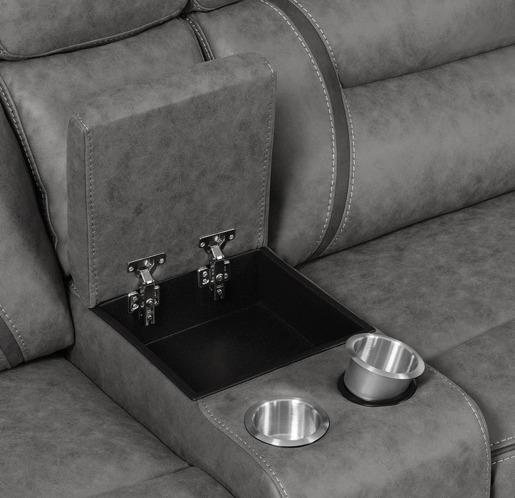 Higgins Reclining Sectionals - Furniture Land (Milwaukee, WI)