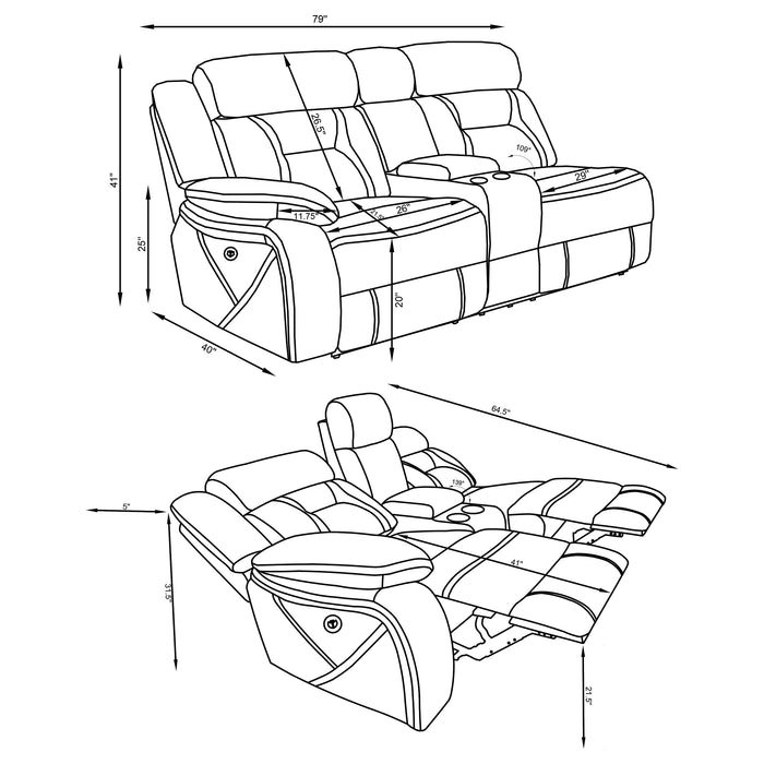 Higgins Reclining Sectionals - Furniture Land (Milwaukee, WI)