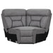 Higgins Upholstered Wedge Grey - Furniture Land (Milwaukee, WI)