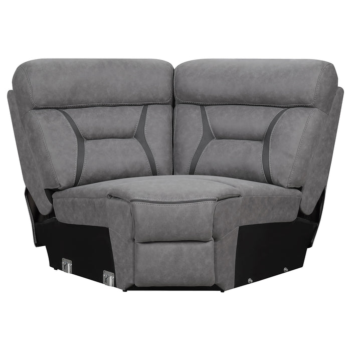 Higgins Reclining Sectionals Corner Chair - Furniture Land (Milwaukee, WI)