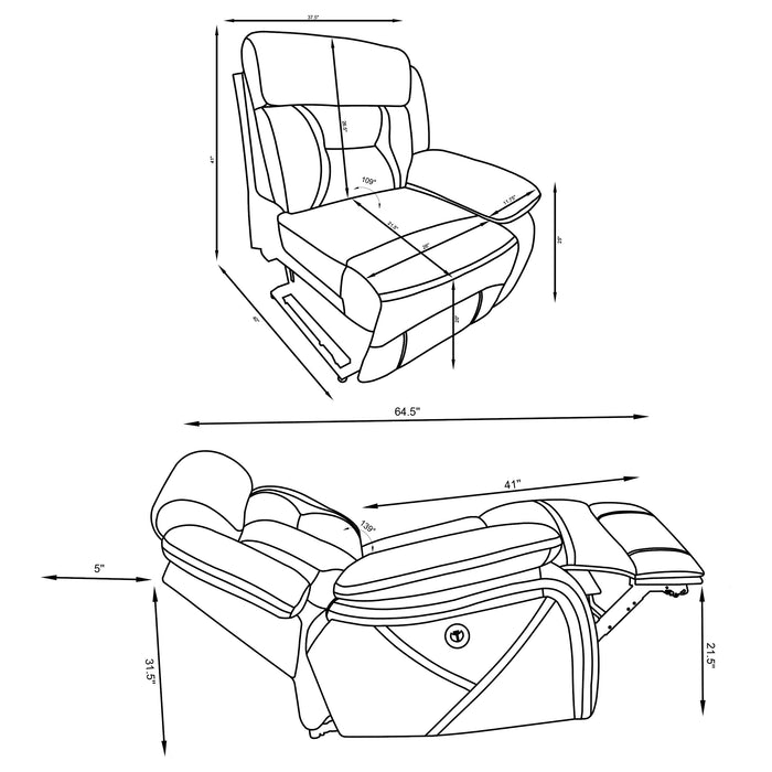 Higgins Reclining Sectionals - Furniture Land (Milwaukee, WI)