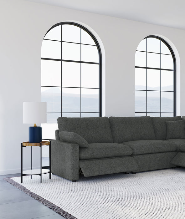 Collins Power Recliner Sectionals - Furniture Land (Milwaukee, WI)