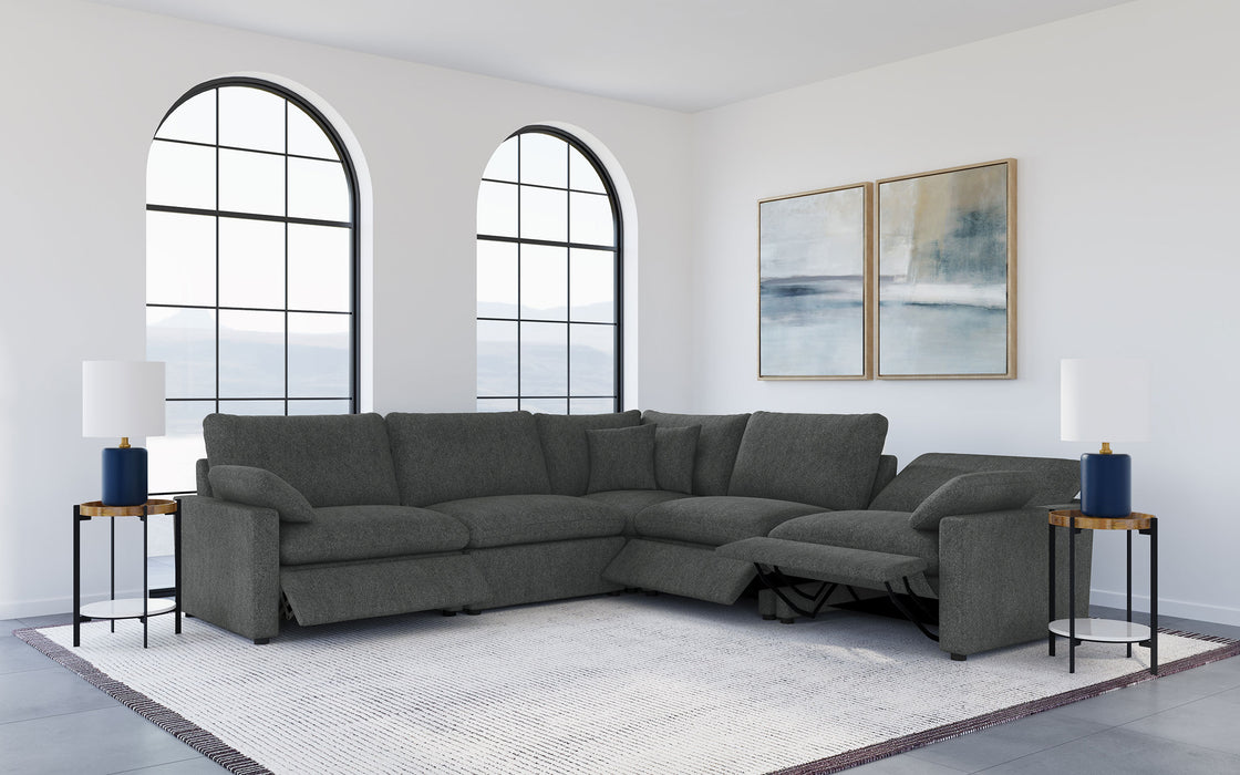 Collins Power Recliner Sectionals - Furniture Land (Milwaukee, WI)