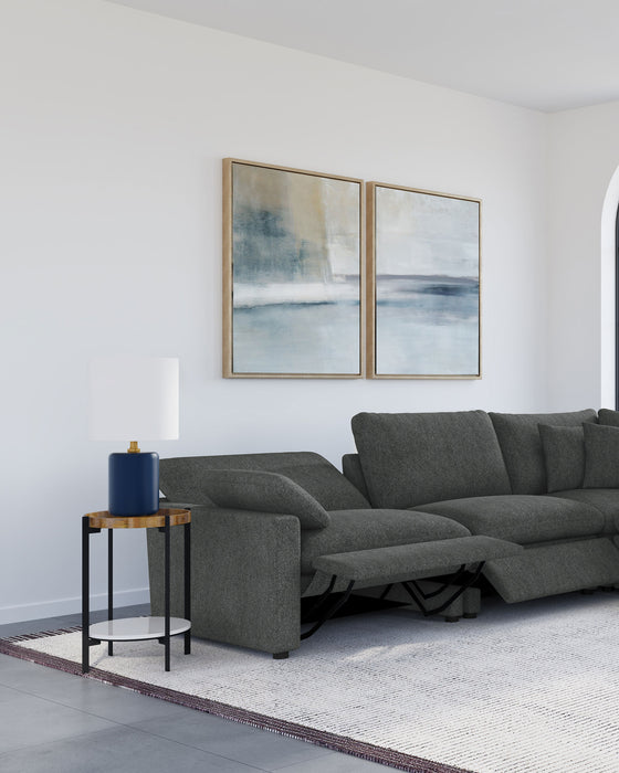 Collins Power Recliner Sectionals - Furniture Land (Milwaukee, WI)