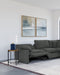 Collins Power Recliner Sectionals - Furniture Land (Milwaukee, WI)