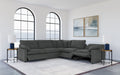 Collins Power Recliner Sectionals - Furniture Land (Milwaukee, WI)