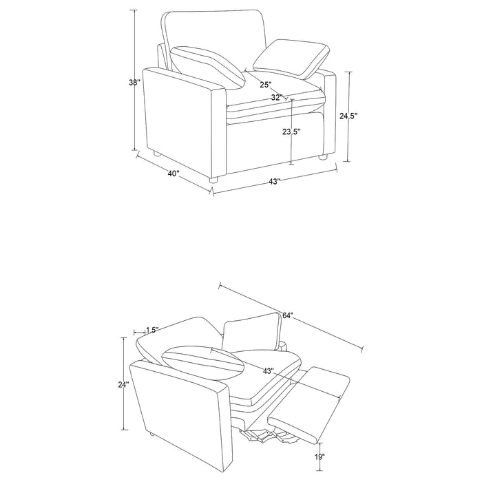 Collins Power Recliners - Furniture Land (Milwaukee, WI)