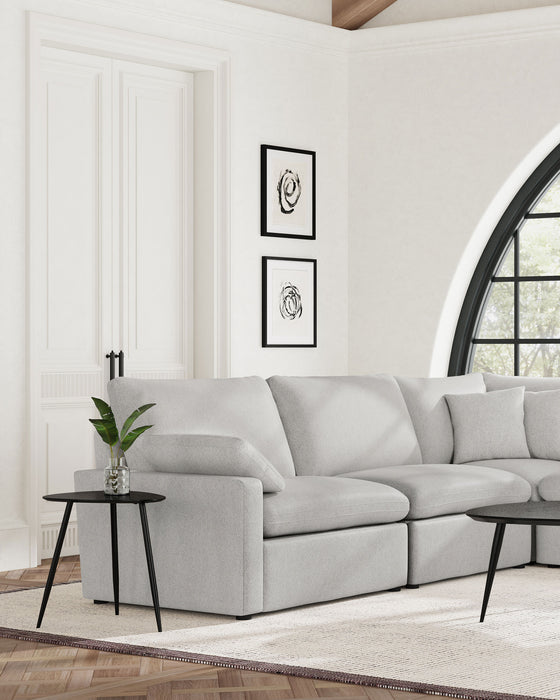 Collins Sectionals White - Furniture Land (Milwaukee, WI)