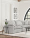 Collins Sectionals White - Furniture Land (Milwaukee, WI)