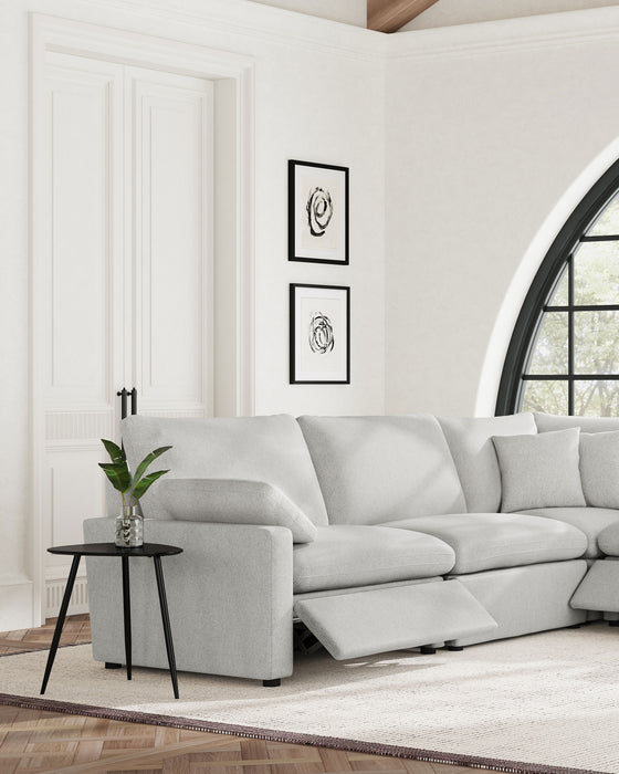 Collins Sectionals White - Furniture Land (Milwaukee, WI)