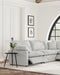 Collins Sectionals White - Furniture Land (Milwaukee, WI)