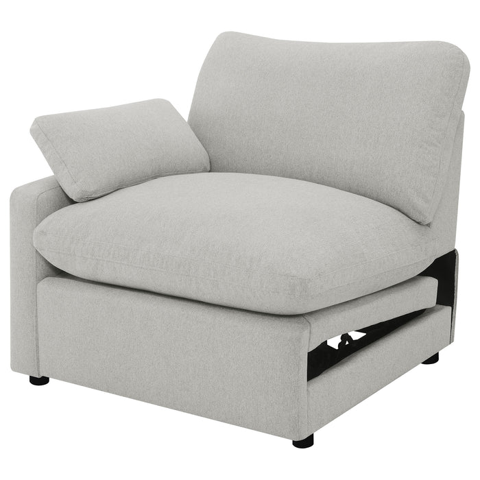 Collins Sectionals White - Furniture Land (Milwaukee, WI)