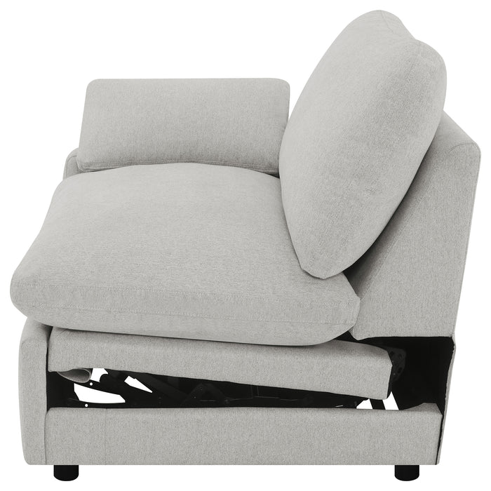 Collins Sectionals White - Furniture Land (Milwaukee, WI)