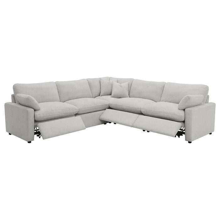 Collins Reclining Sectionals Upholstered - Furniture Land (Milwaukee, WI)