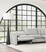 Collins Sectionals White - Furniture Land (Milwaukee, WI)