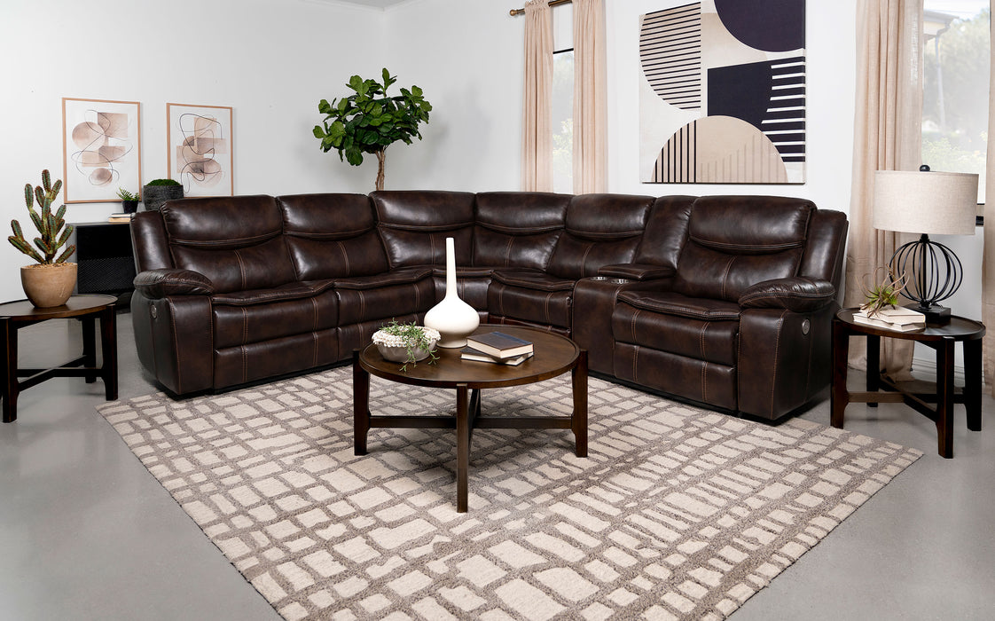 Sycamore Reclining Sectionals - Furniture Land (Milwaukee, WI)