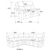 Sycamore Reclining Sectionals - Furniture Land (Milwaukee, WI)