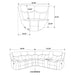 Sycamore Reclining Sectionals - Furniture Land (Milwaukee, WI)