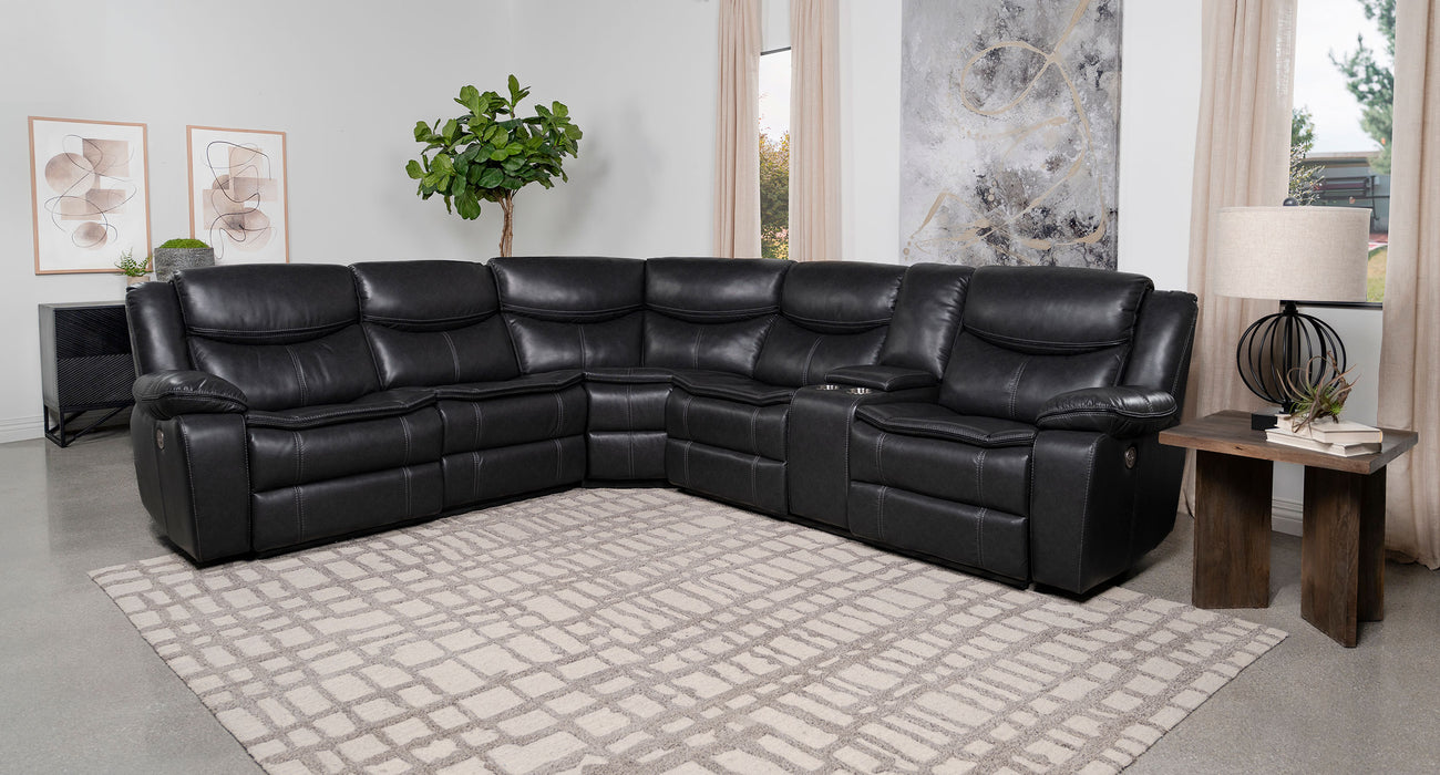 Sycamore Reclining Sectionals - Furniture Land (Milwaukee, WI)