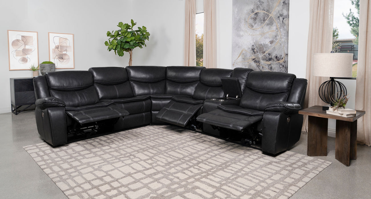 Sycamore Reclining Sectionals - Furniture Land (Milwaukee, WI)