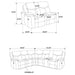 Sycamore Reclining Sectionals - Furniture Land (Milwaukee, WI)
